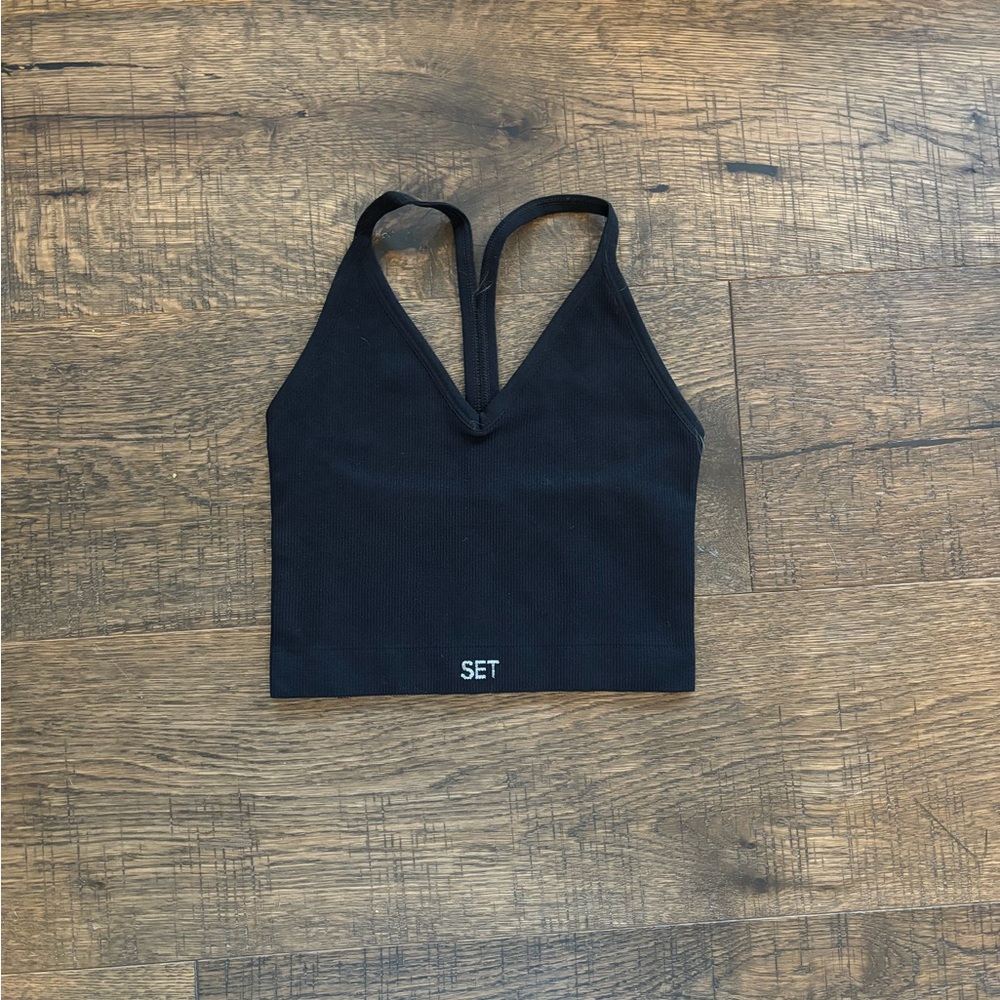 brand new set active black top xs